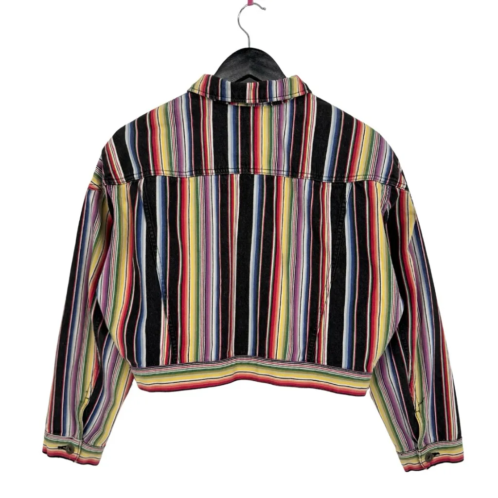 Blue Family Benetton Cropped Multi - Image 2