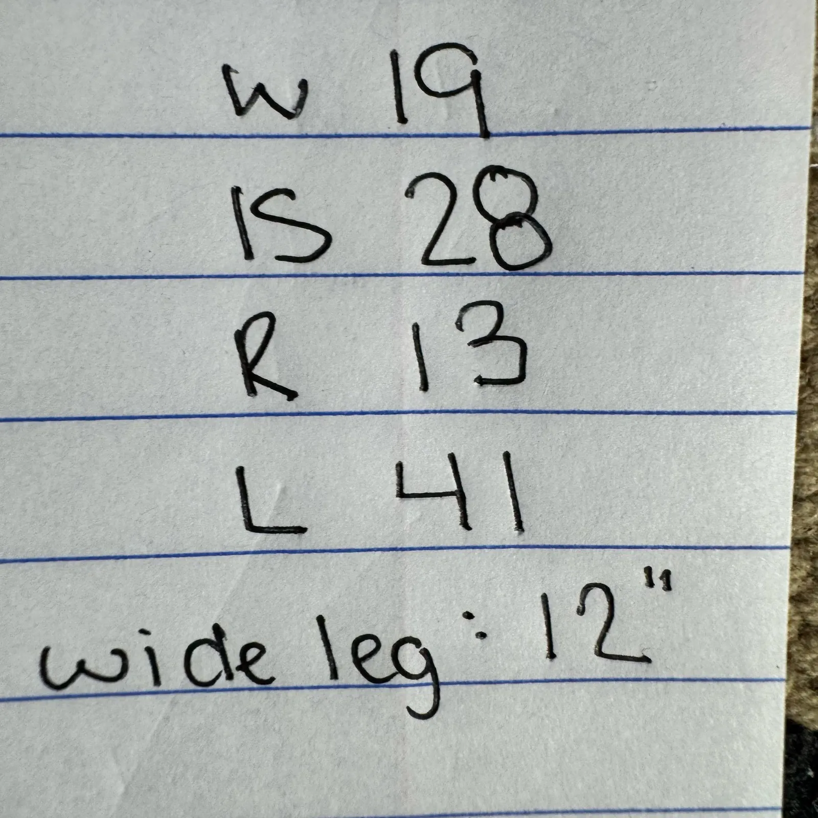 Not Your Daughters Jeans Black Wide Leg Trouser Pant Women 16 Plus Size Casual - Image 3