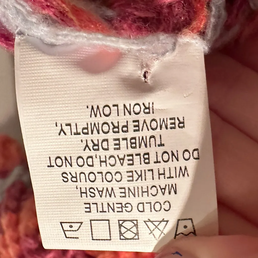 Princess Polly‎ Colorful Short Sleeve Compassion Knit Cardigan Size XS/S - Image 7