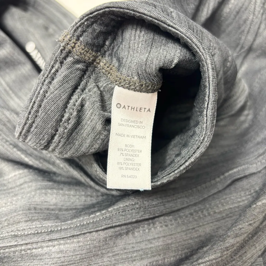 Athleta Gray Swagger Tiered Ruffle Athletic Skirt Tennis Skort Size S - Image 4