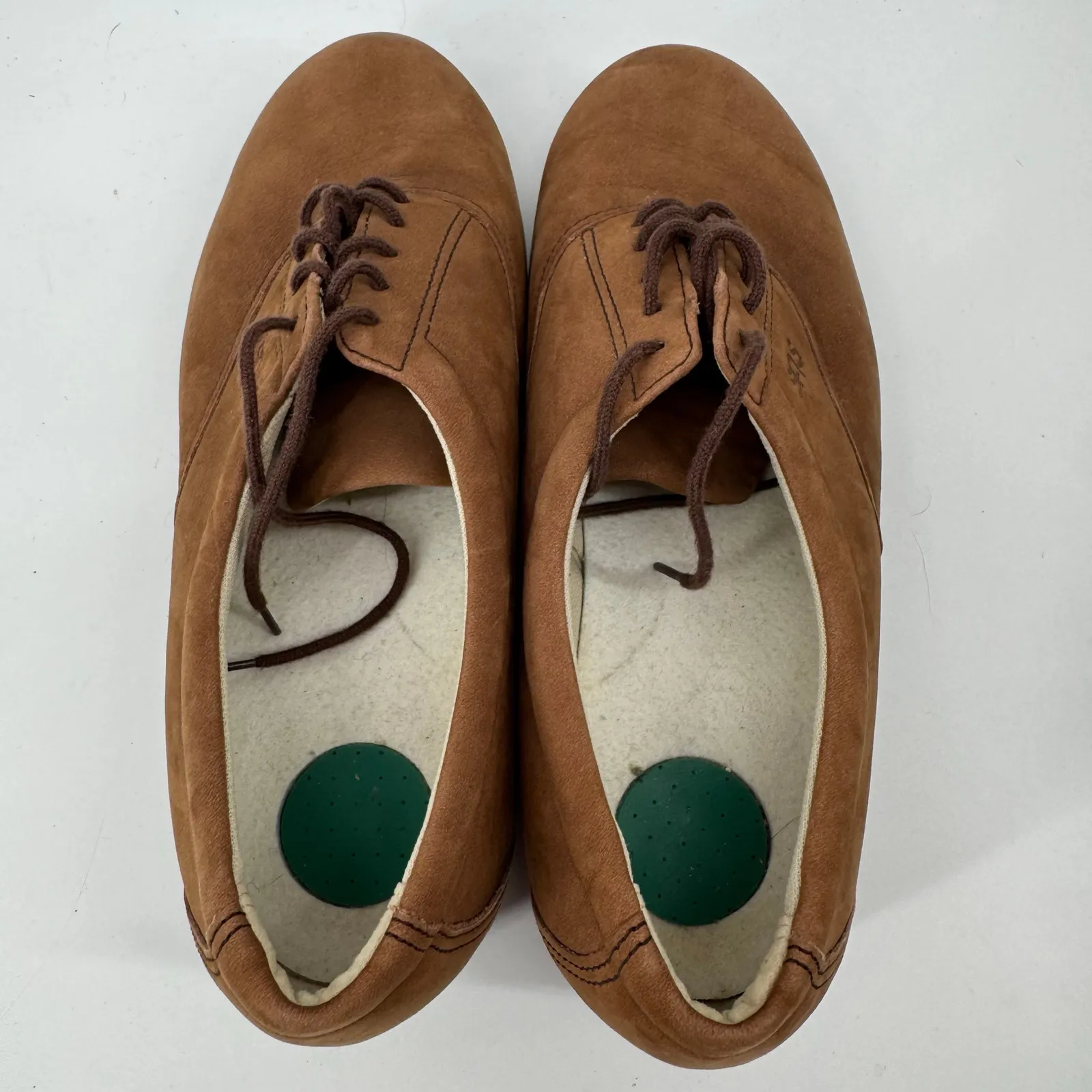 SAS Tripad Comfort Brown Suede Oxford Shoes Womens 6W Wide Lace Up Size 6 - Image 7