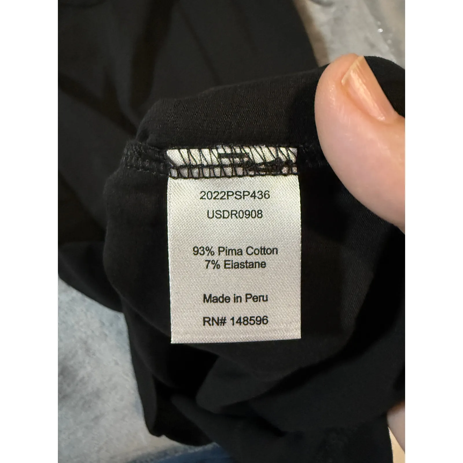 NWT Universal Standard Black Boat Neck EASY FIT DRESS SZ 4XS (00-0) Pima‎ Cotton - Image 5