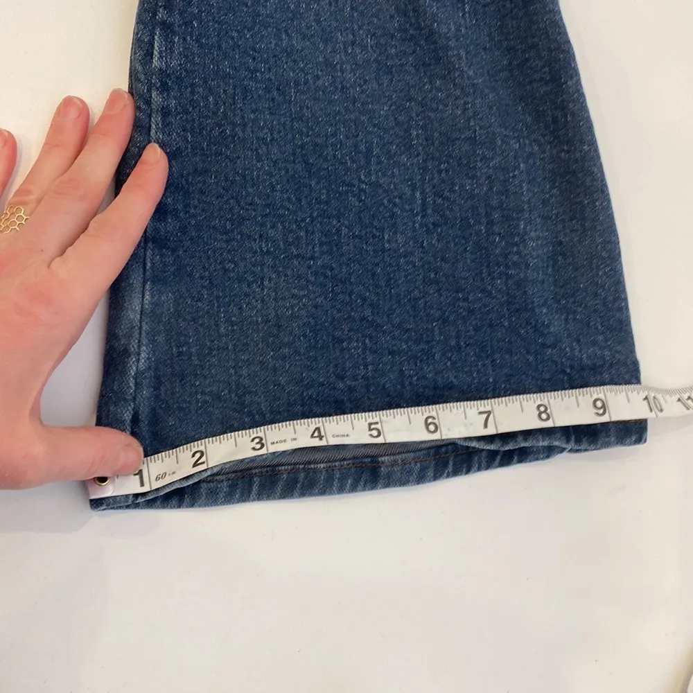 BDG Urban Outfitters Vintage Y2K Flared Denim Blue Jeans Low Rise Sz 9/10 Cotton - Image 15