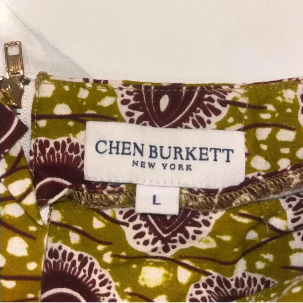 NWT Chen Burkett Pink Toni Houndstooth Skirt & Top L Size L - Image 12