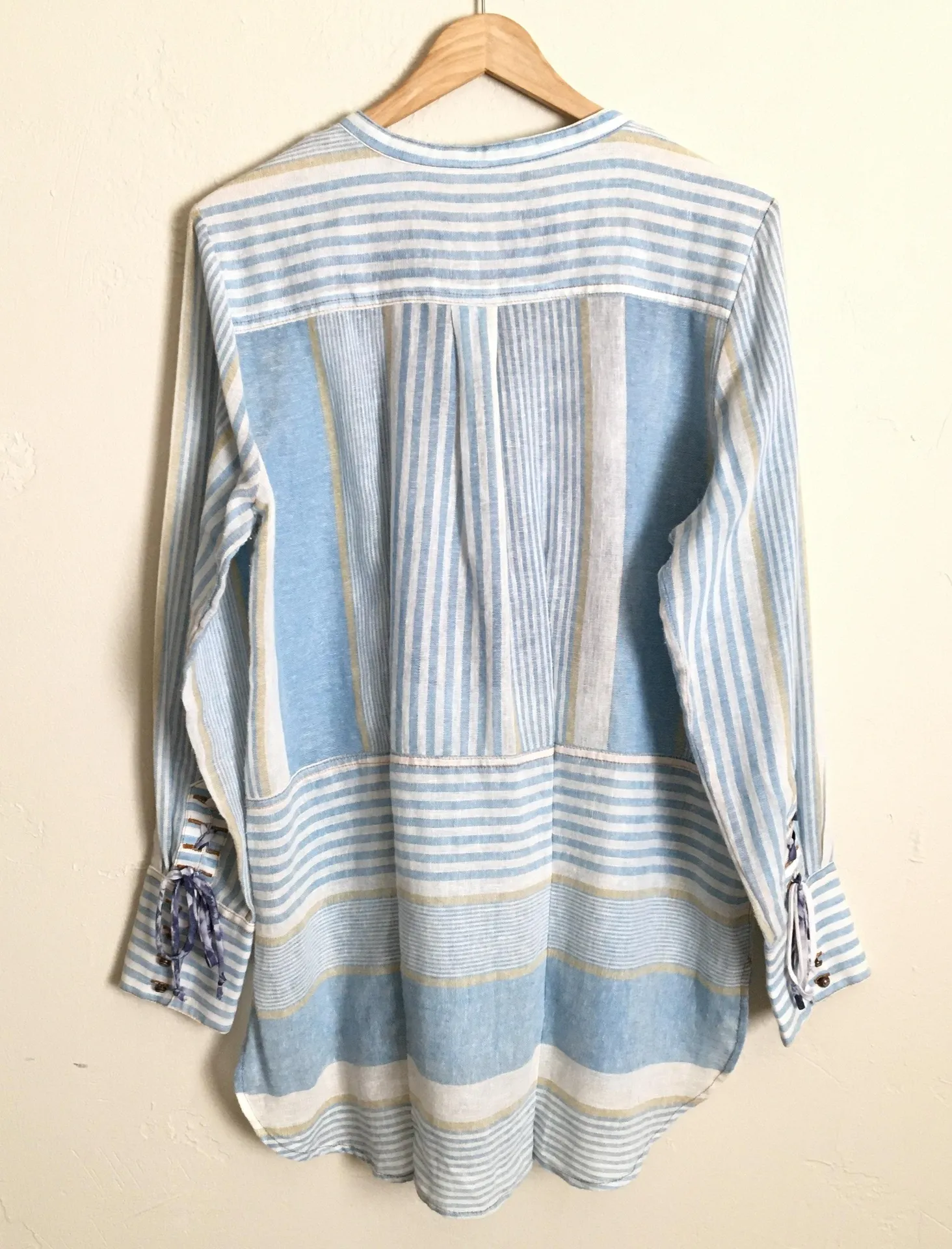 | Floral Striped Tunic Top - Image 2