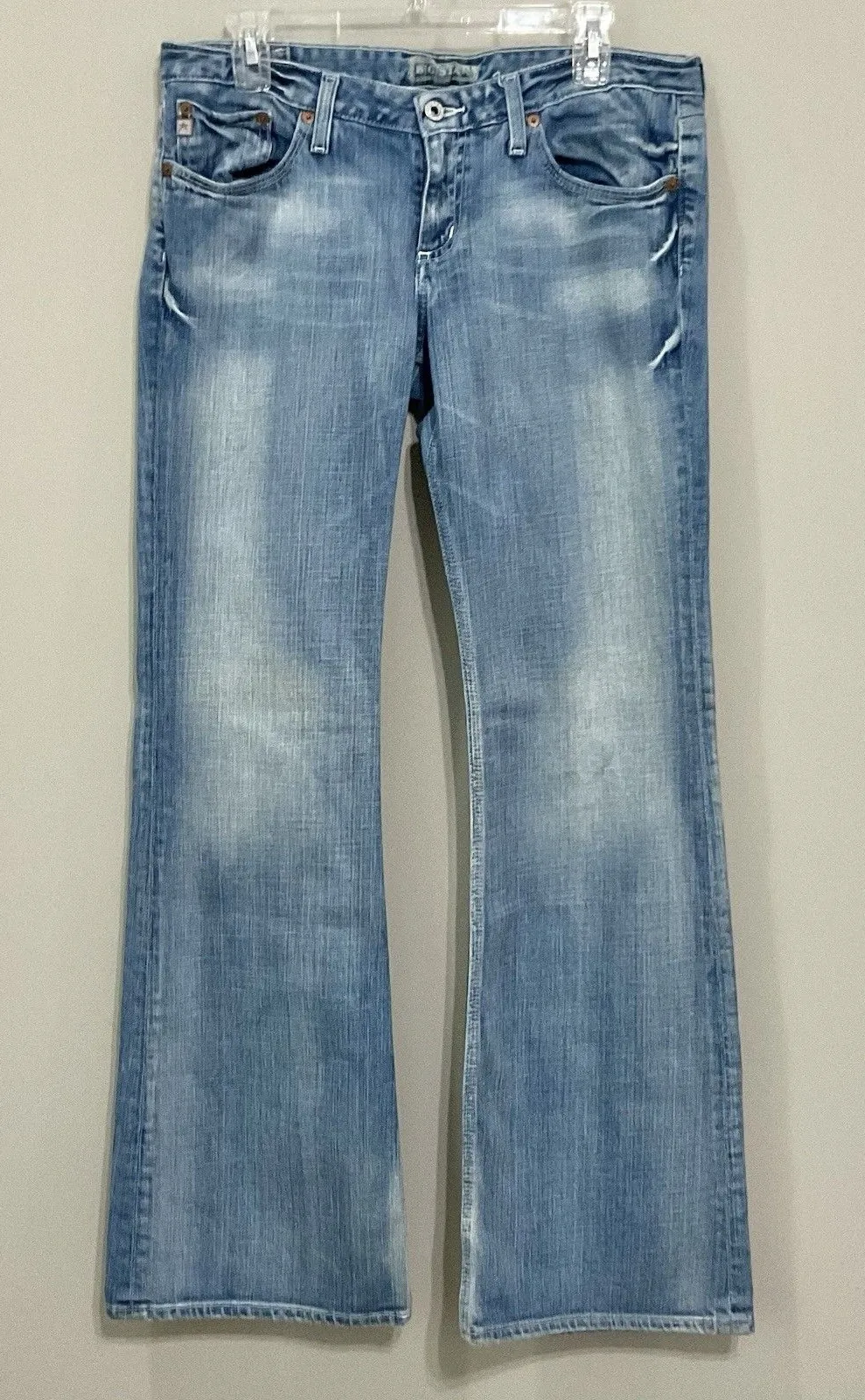 Vintage Big Star Jeans Womens Sz 32 Long Blue Low Rise Sweet Boot Stretch Denim - Image 1