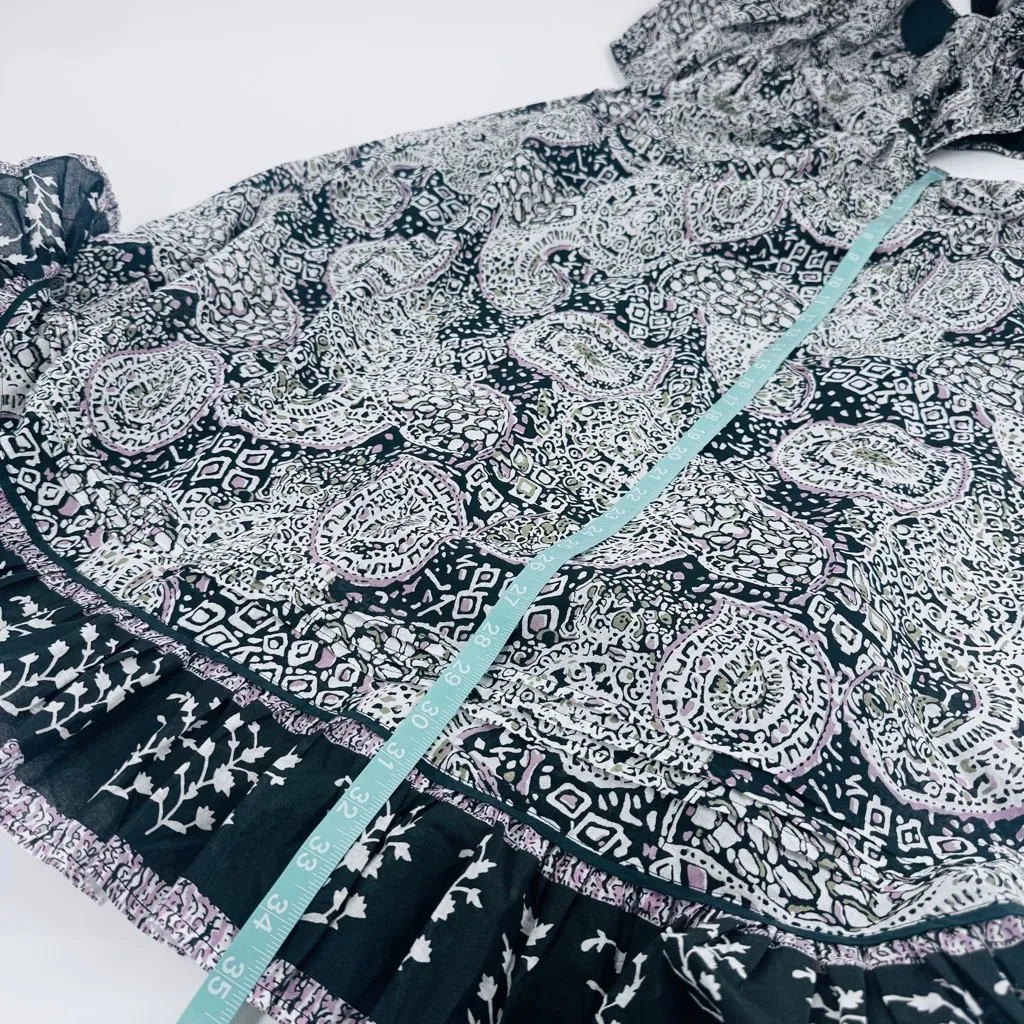 NWT Cleobella Josephine Ankle Dress Paisley Cutout M - Image 9