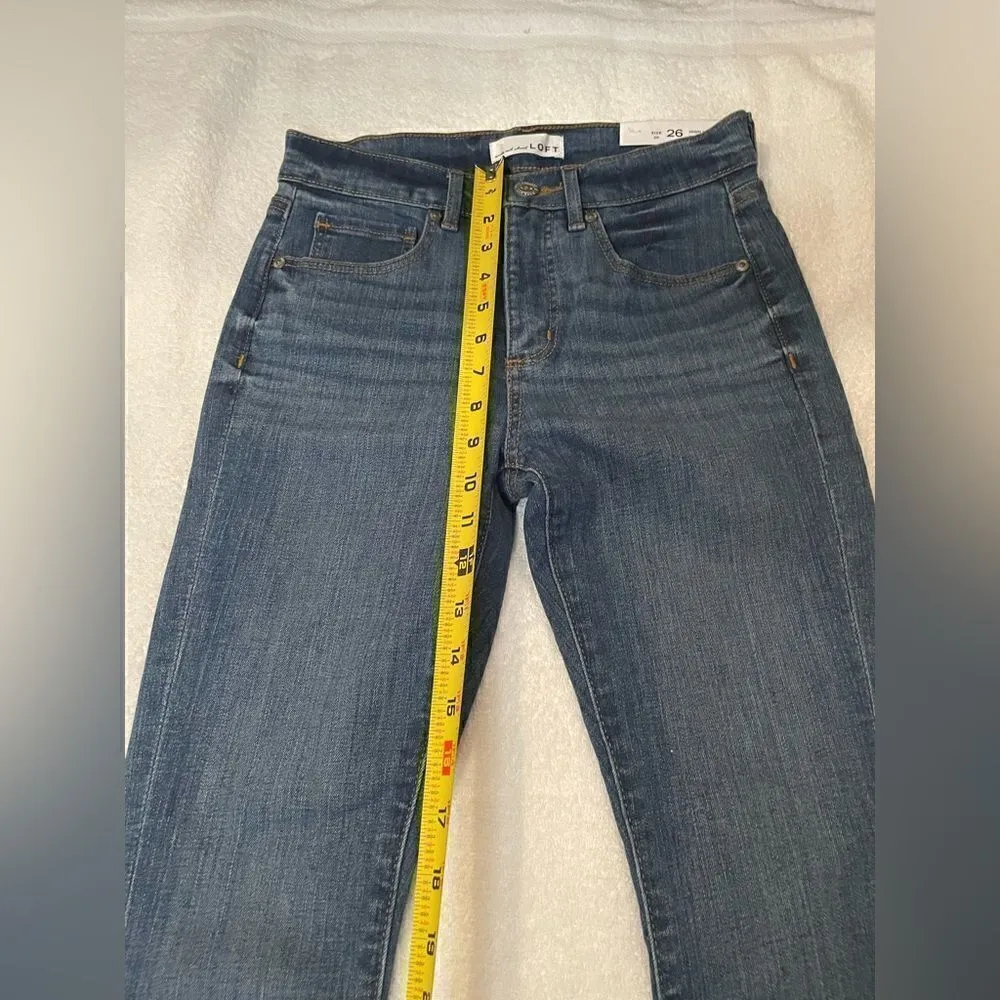 NWT Loft Slim Pocket High Waist Skinny Jeans Size 2/ 26 P - Image 8