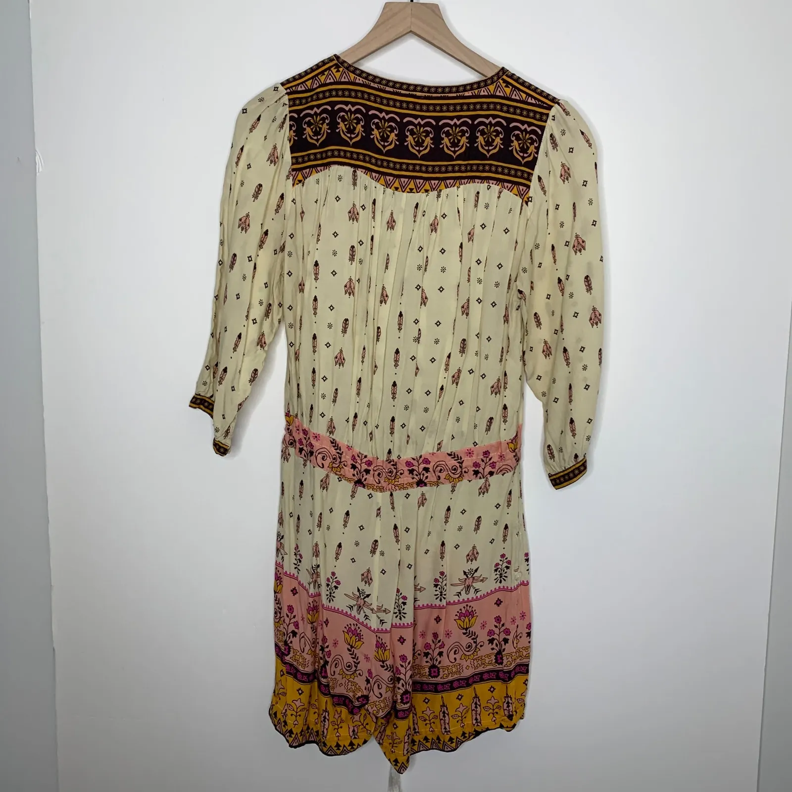 Spell & The Gypsy Desert Wanderer Playsuit Romper High Noon Australia Womens 8 Brown - Image 4