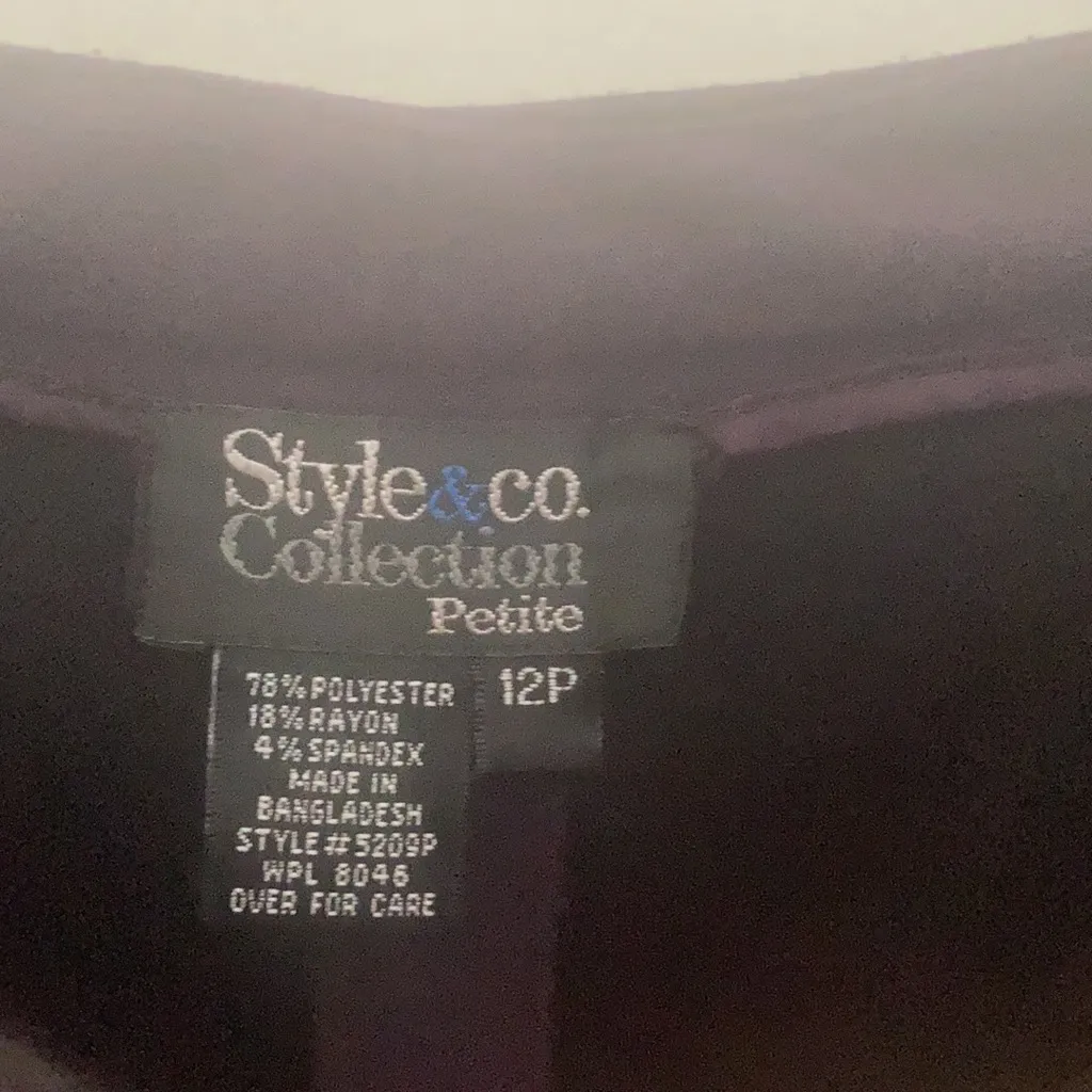 FINAL MARKDOWN Ladies style & co slacks 12p - Image 3