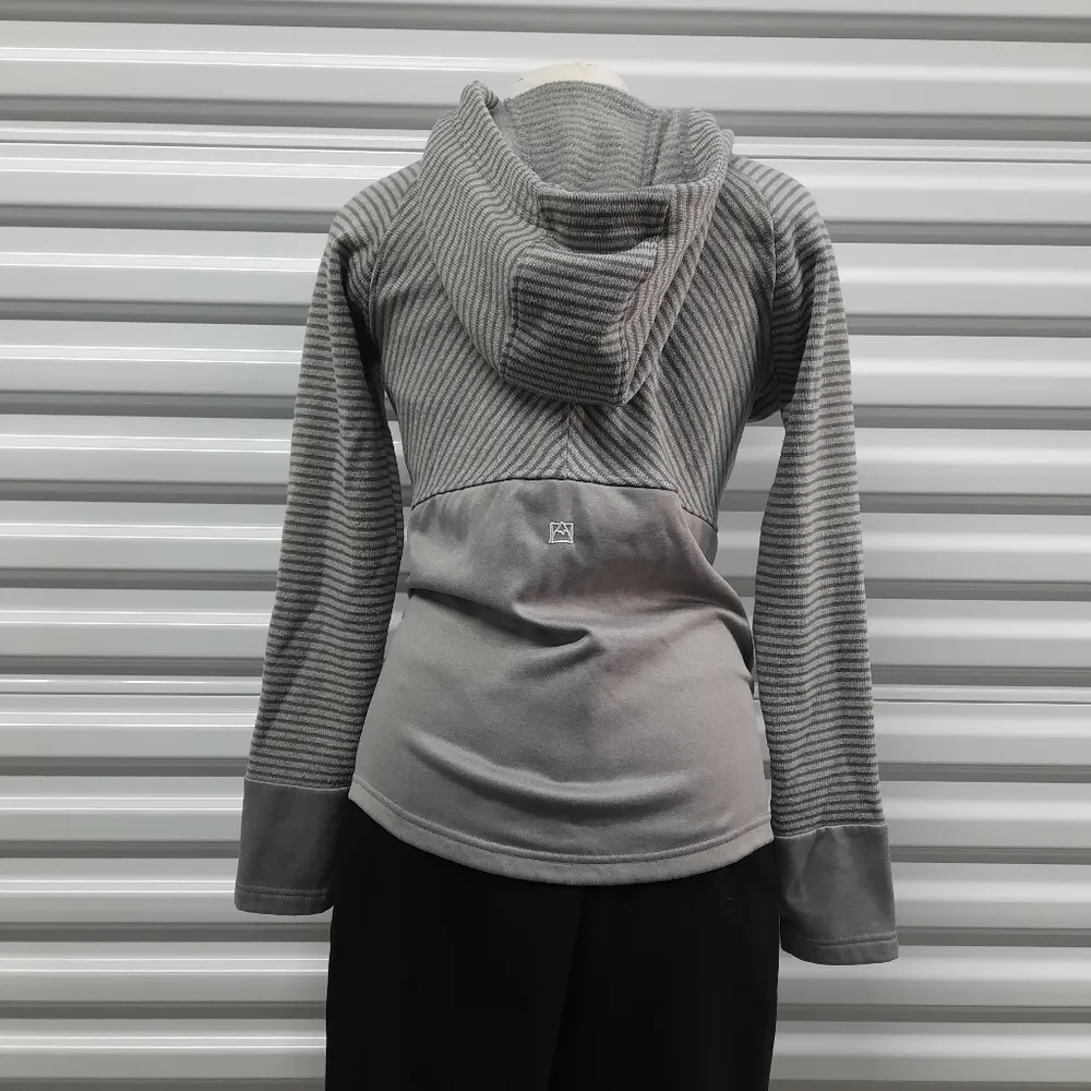 Avalanche Womens Hooded Sweatshirt Size Small Gray - Image 2