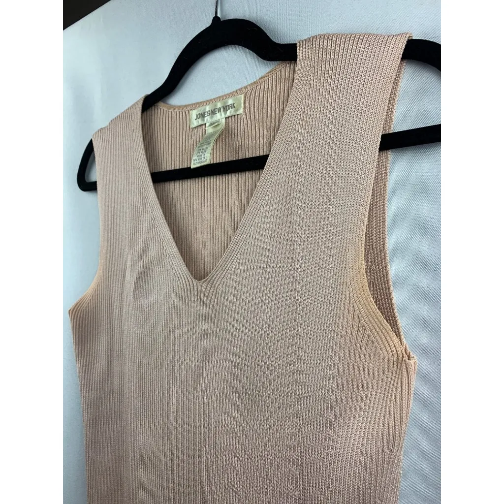 Women's Jones New York Pink Tank & Cardigan Set Size M Size M - Image 5