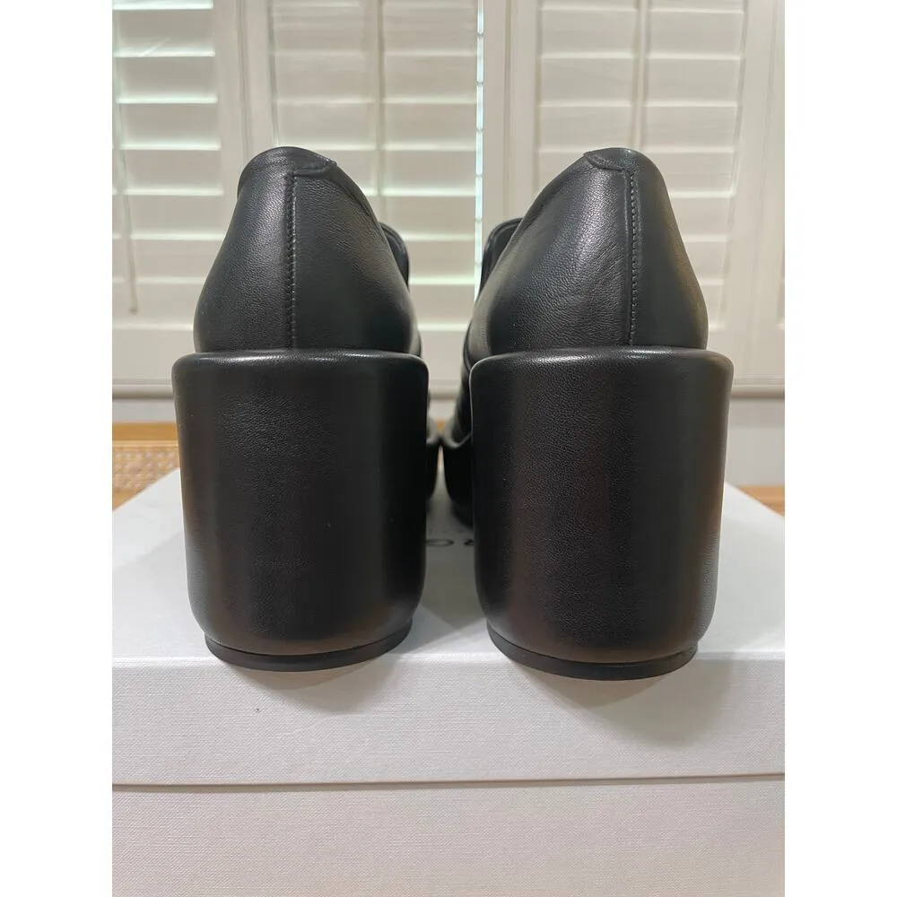 Clergerie Paris Devin Loafers Black Leather Agneau Noir Size 9.5 US 40 EU NIB - Image 9