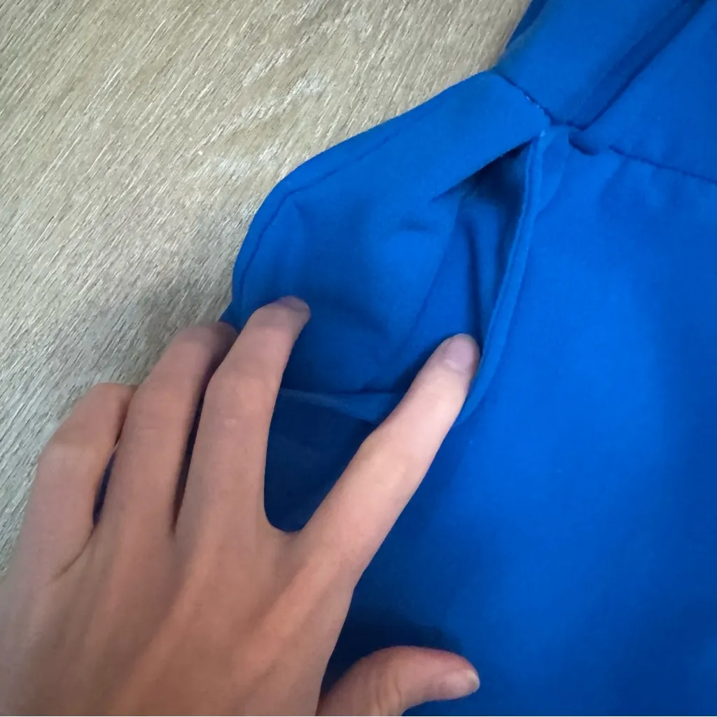 Zara Blue Dress Pants Trouser - Image 4