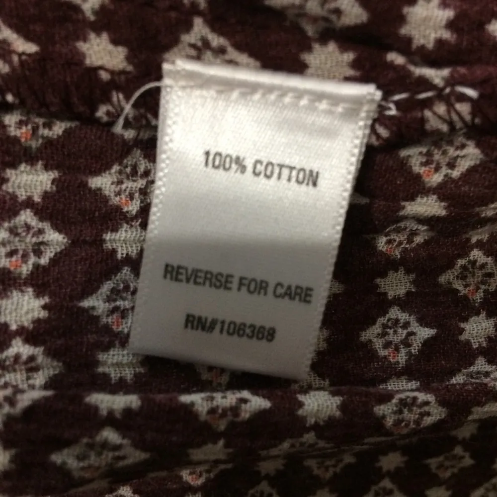 Garnet Hill  Printed Gauze Shorts - Image 3