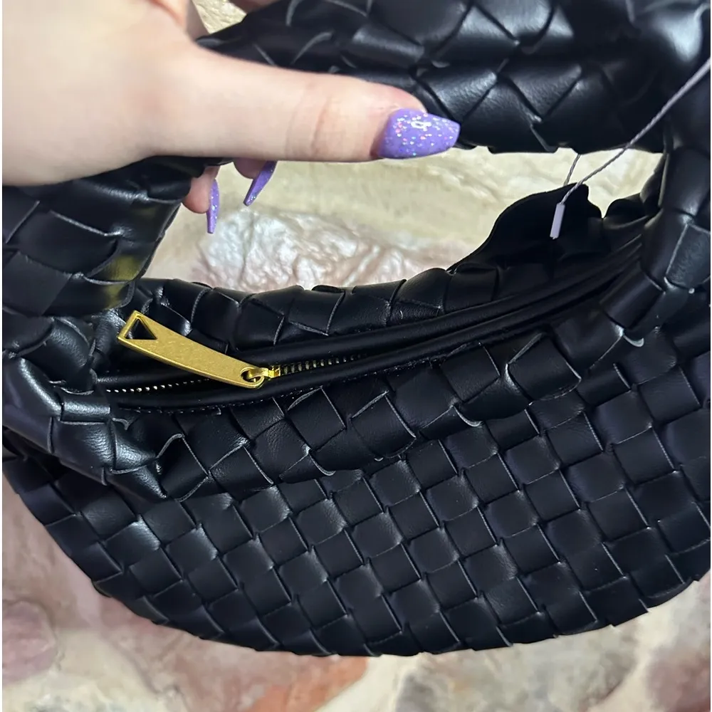 Commense Venus Braided Handbag black - Image 4