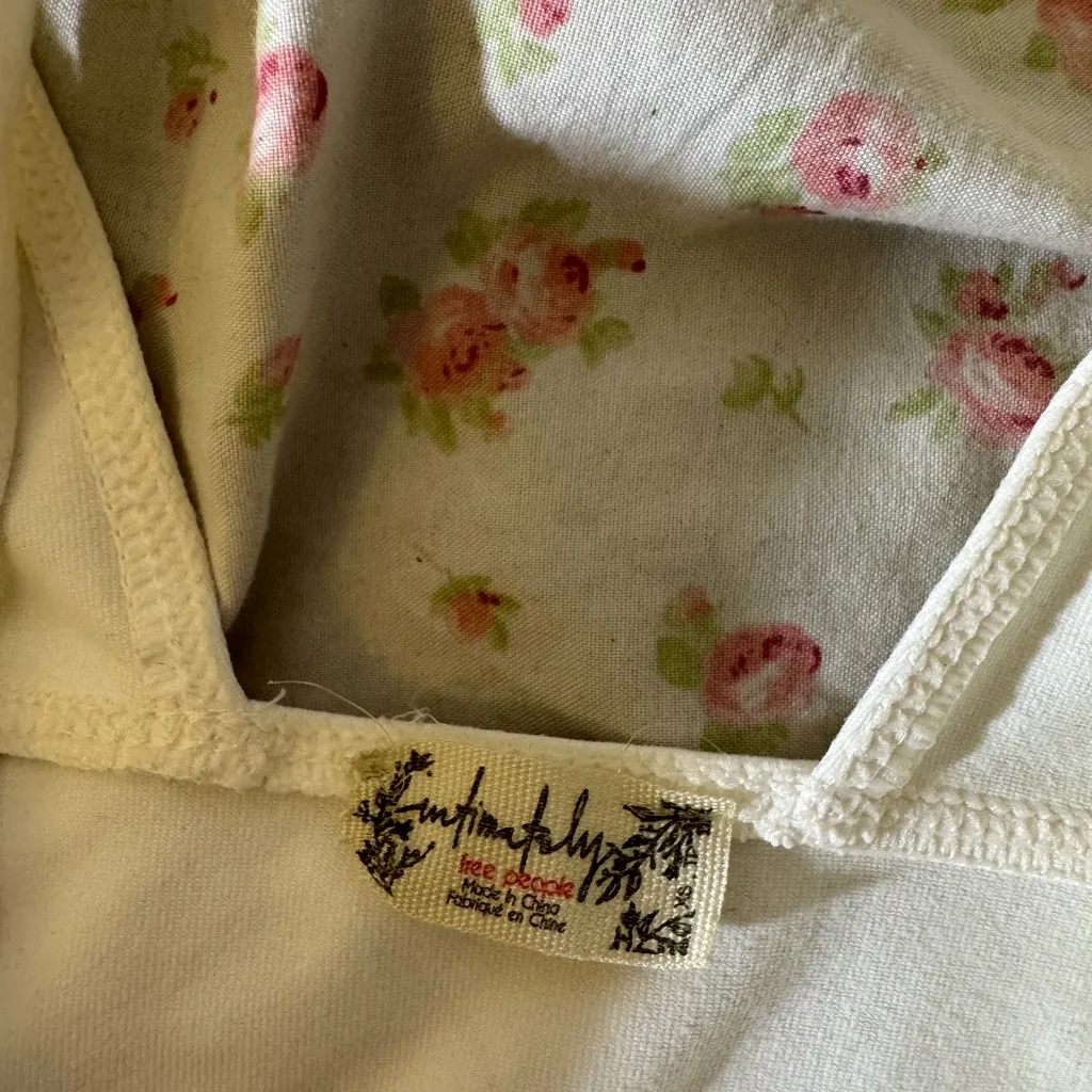 free people white duo cami corset top - Image 2