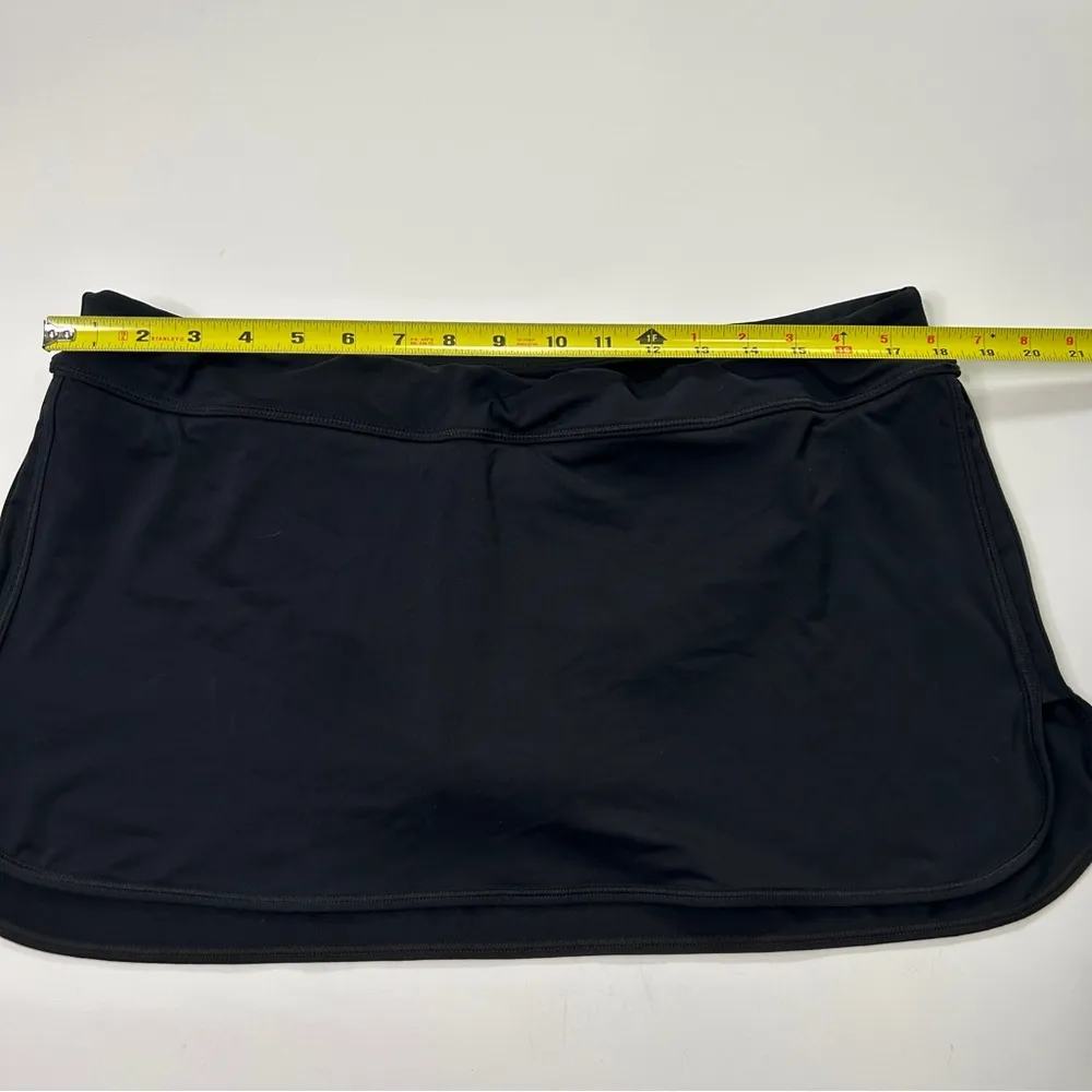 Athleta Black Athletic Tennis Skirt size Large - Image 6