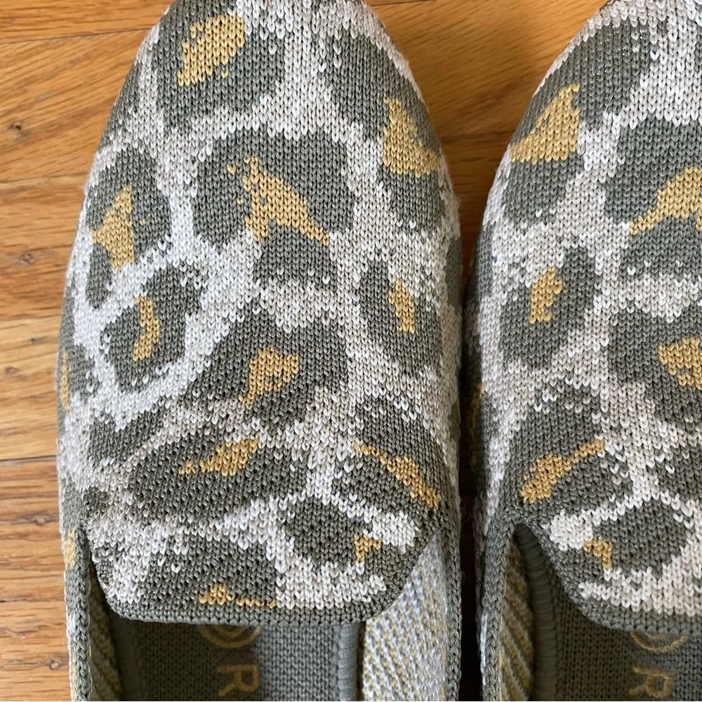 Rothy’s Size 9 Smoke Spot Cameo/Animal Print Loafers - Image 6