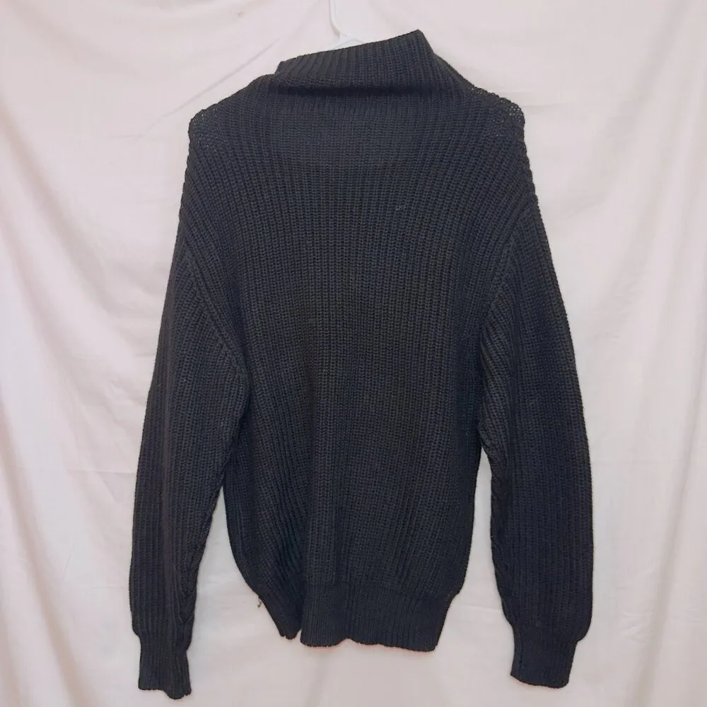 Wilfred montpellier merino wool waist turtleneck size small - Image 8