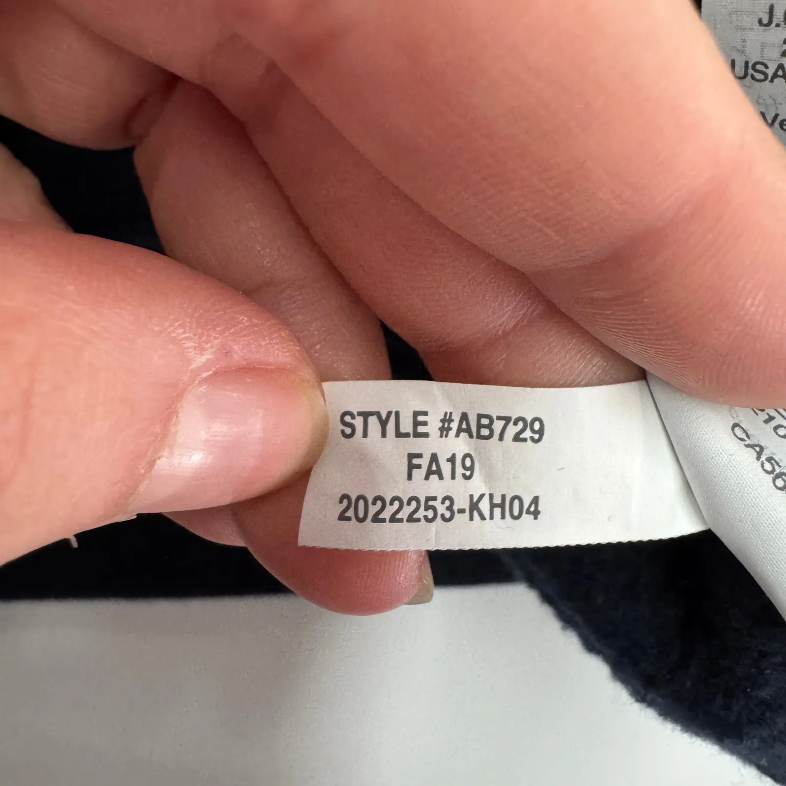 J.Crew Sweater Womens XX‎ Small Blue Polka Dot Fleece Pullover Hoodie - Image 6