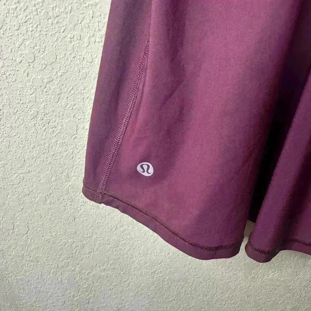 Lululemon Tranquil Mesh Tank Top Open Back Red Grape - Image 5