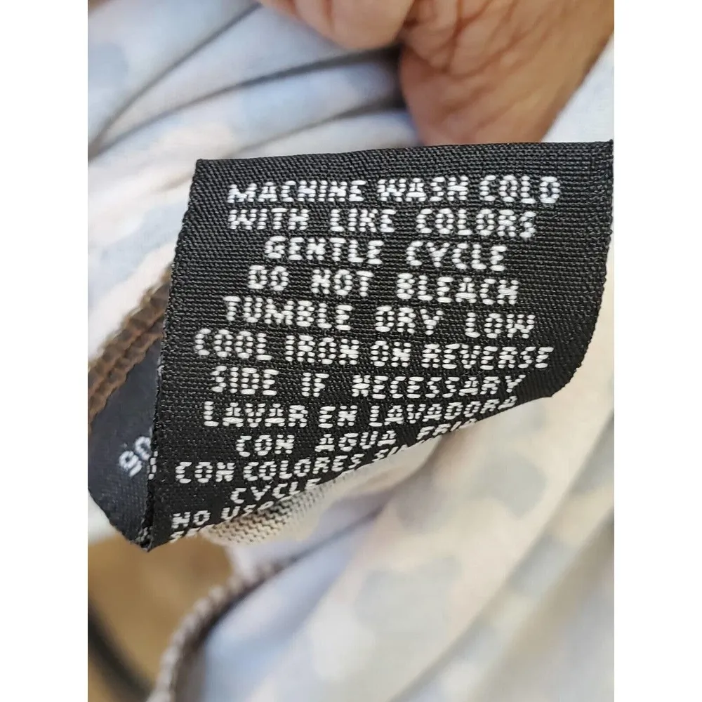 Rouge Women's Brown Polyester Scoop Neck Short Sleeve Knee Length Dress Size 2X - Image 9