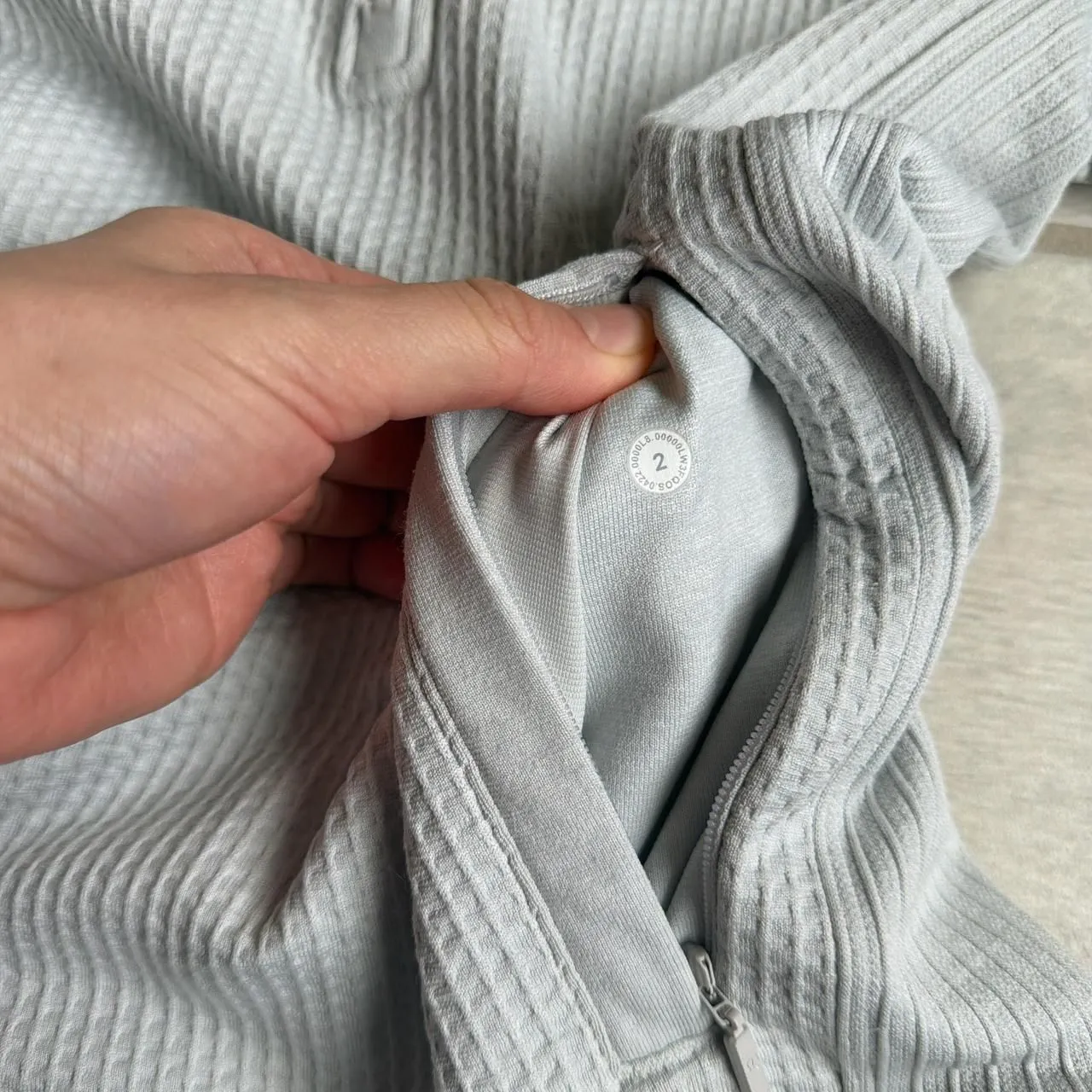 Lululemon  Engineered Warmth Half Zip - Size 2 - Image 4