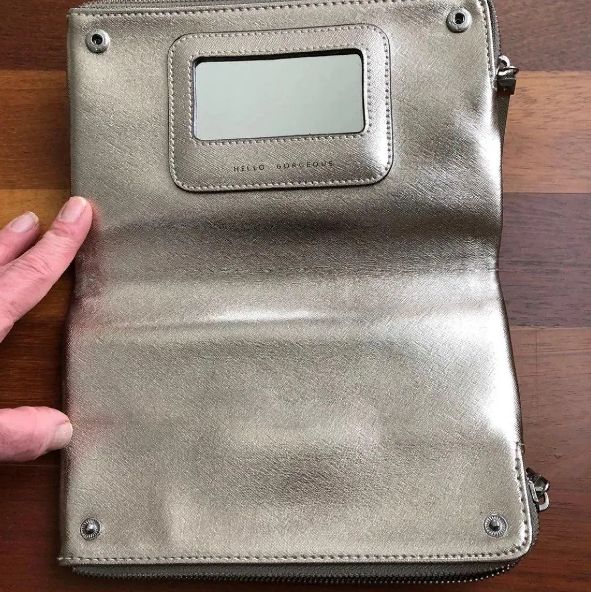 Stella And Dot Laser Cut Clutch  - Image 4