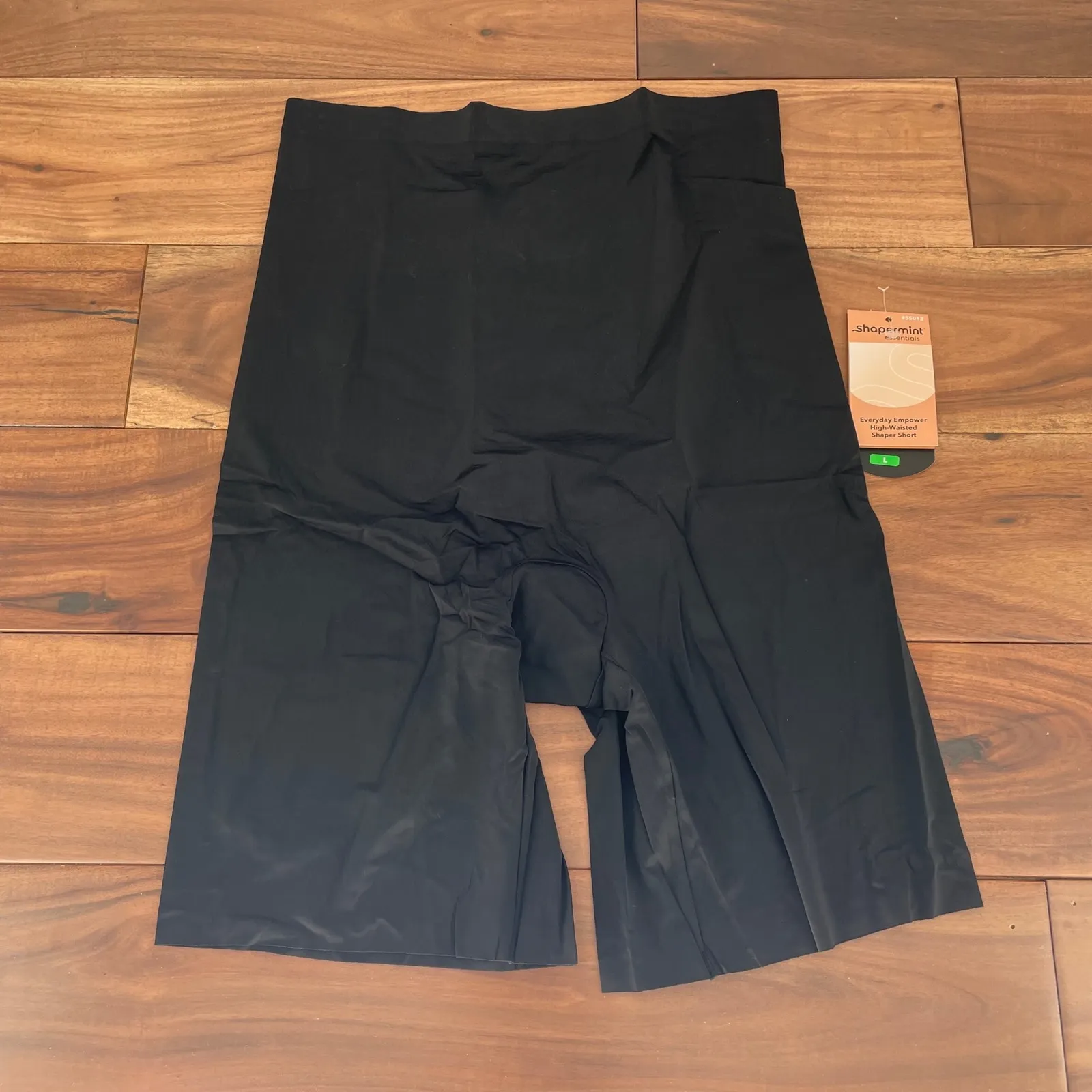 Shapermint Essentials Everyday Empower High Waisted Shaper Short Black Size L Size L - Image 2