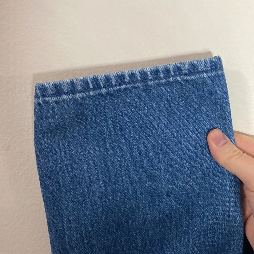 Mother SNACKS! High Waisted Twizzy Skimp tapered straight leg jeans size 26 - Image 9