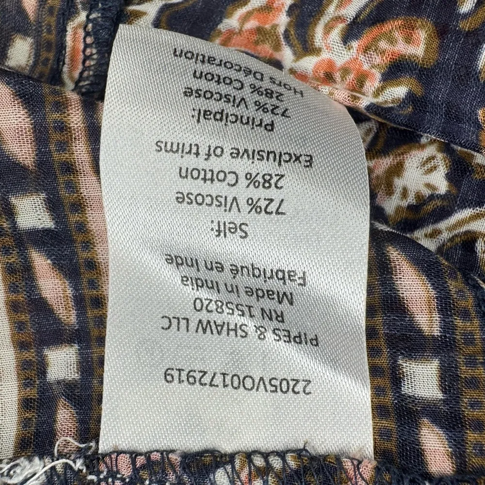 VERONICA BEARD
Leanna Sleeveless Ruffle Minidress In Moonlit Ocean Multi Small. - Image 15