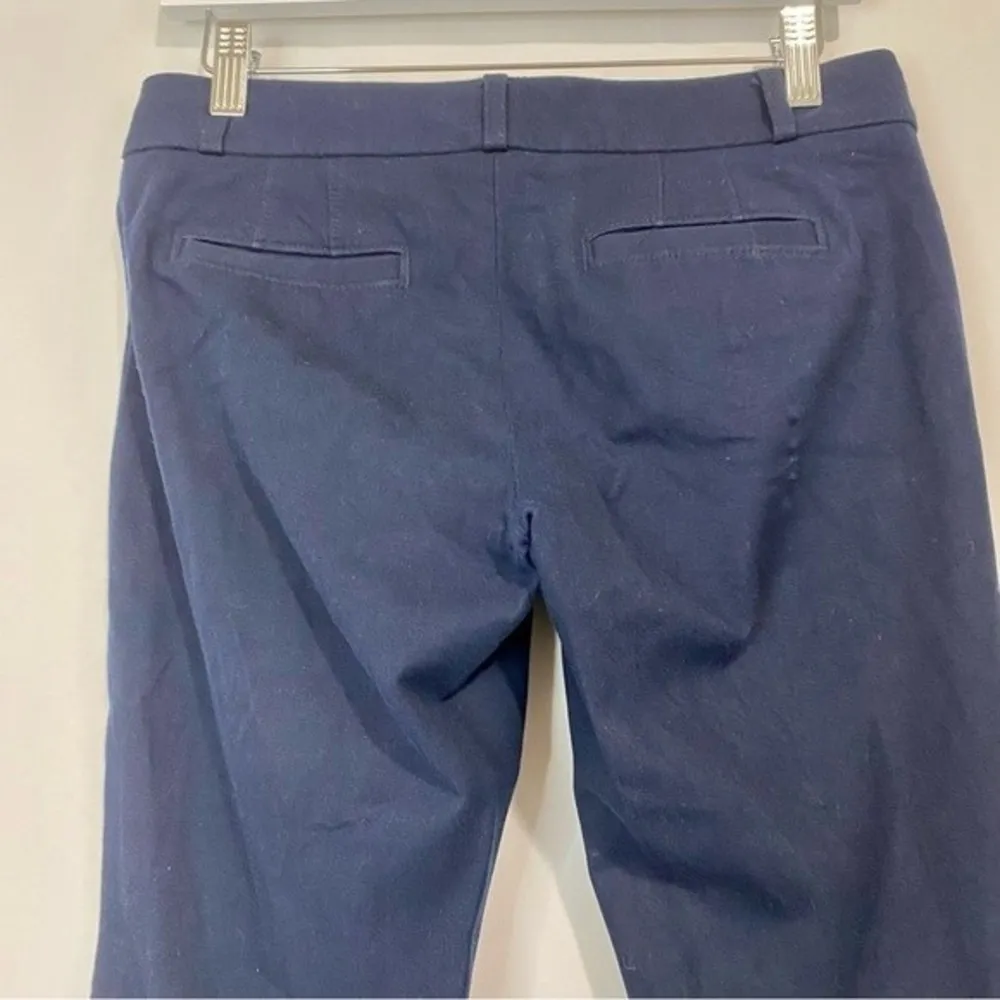 Banana Republic Women’s Sloan Business Casual Dress Pant Navy Blue Size 2 Petite - Image 9