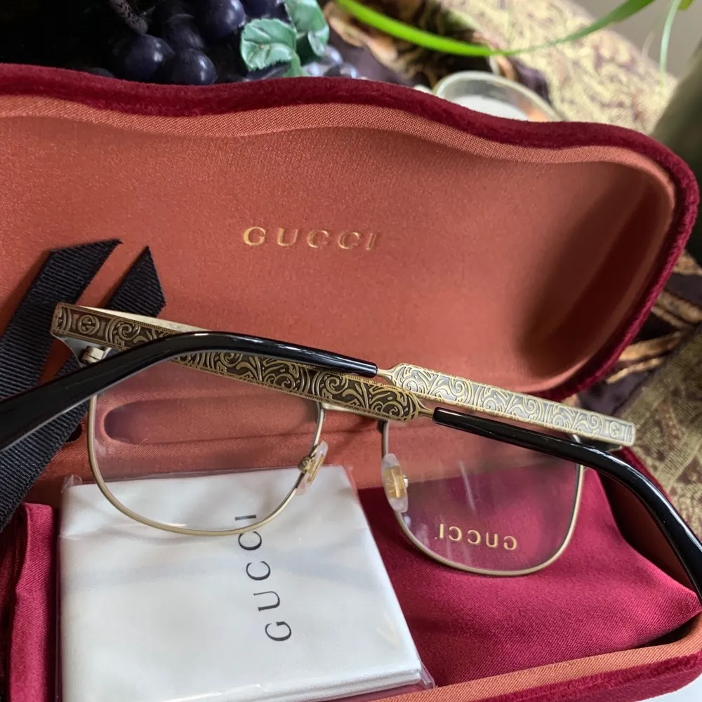 Authentic Gucci 49 Metal /Acetate opt.glasses - Image 7
