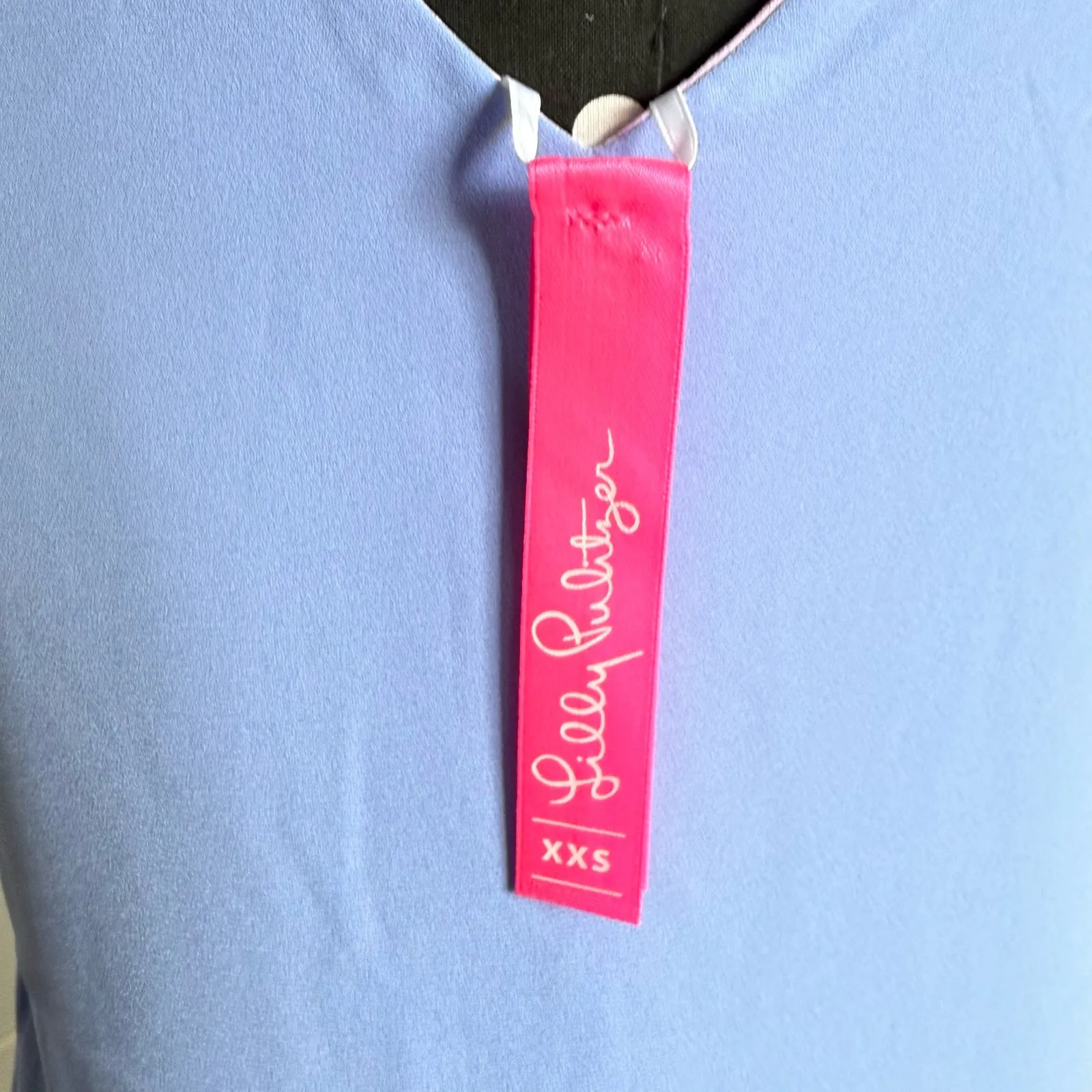 Lilly Pulitzer Womens Tank Top‎ Sz XXS Reversible Florin V-Neck Purple Iris NEW - Image 11