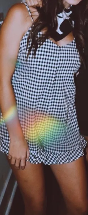 Black / White Romper - Image 4