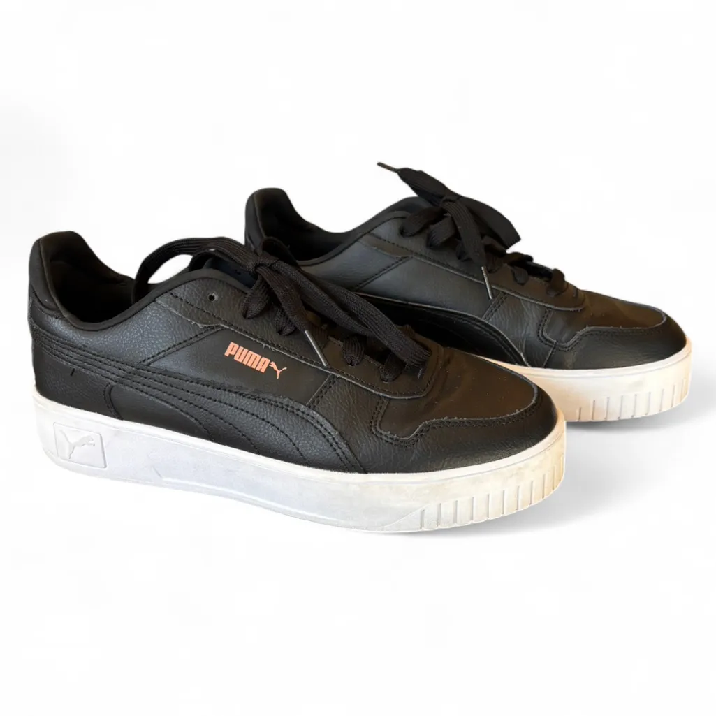 PUMA Carina Street Platform Sneaker Black Rose Gold Size 11 Carina 2.0 - Image 5