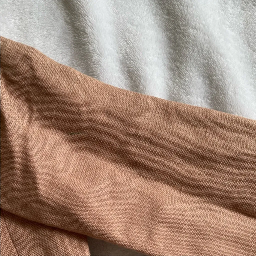 Maje Blush Linen Blazer - Image 11