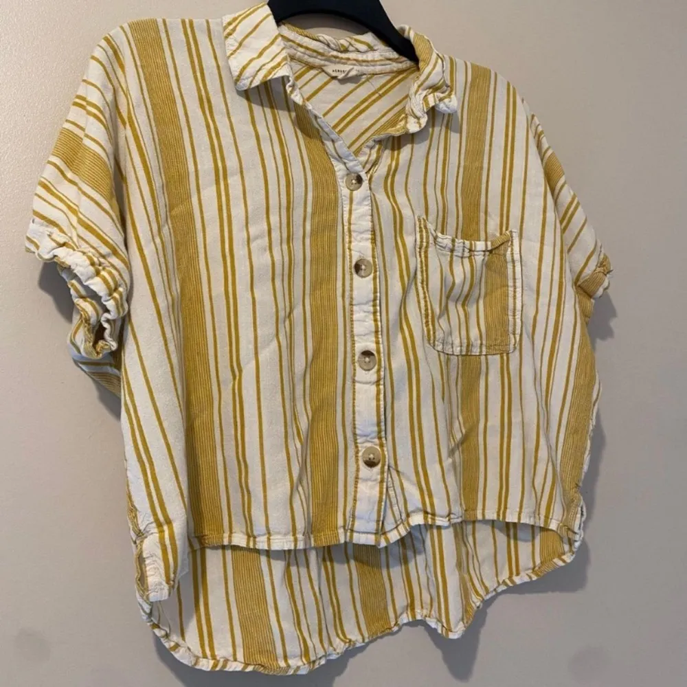 aeropostale yellow striped shirt - Image 2