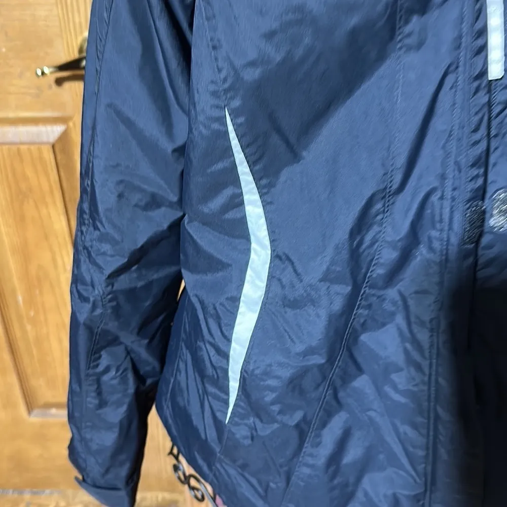 Columbia titanium rare black gold ski snowboard jacket snow coat hood​​​ - Image 3