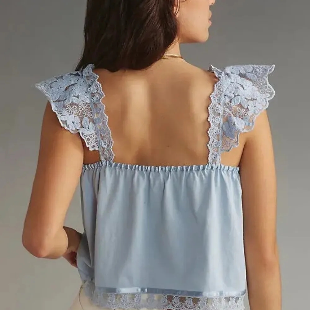 Anthropologie Tiny Daphne Lace Tank (NEW - XL) - Image 2