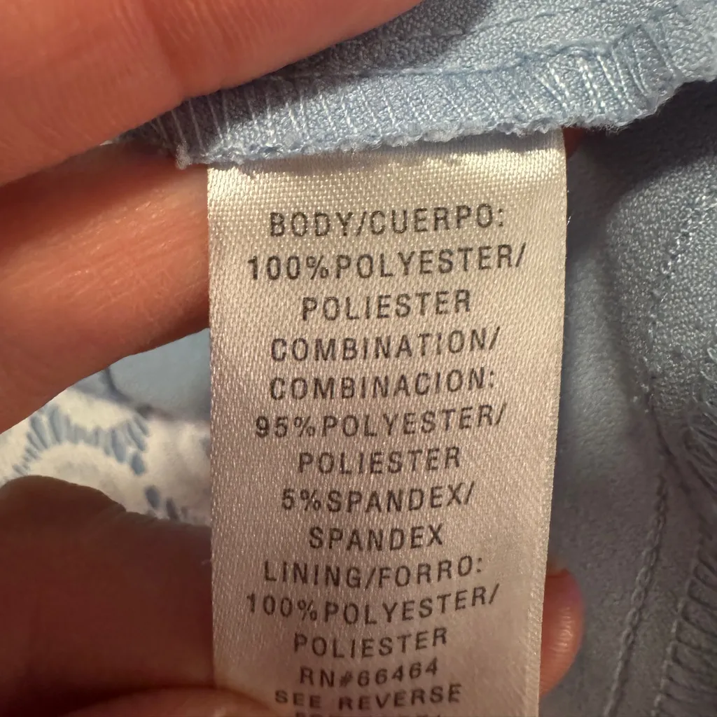 Studio One Light Blue and White Dress - Image 4