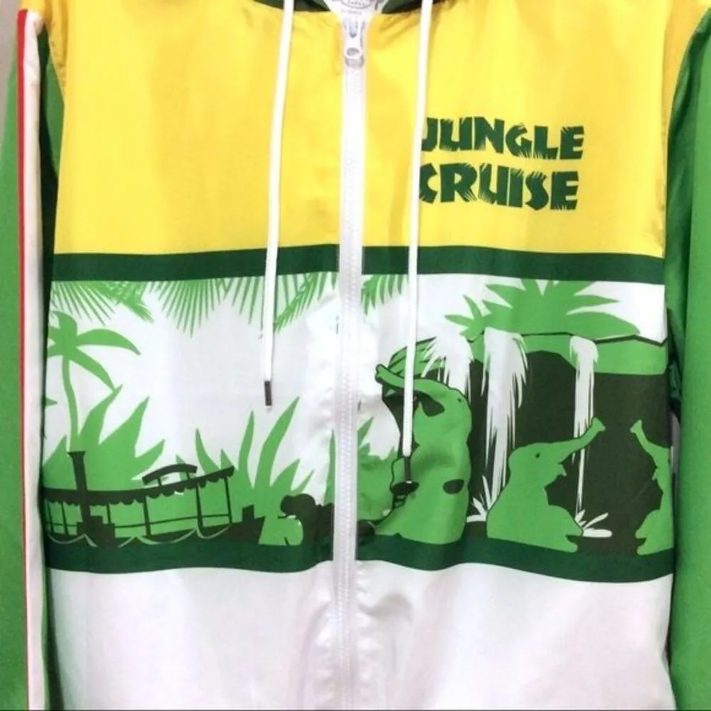 Parks Jungle Cruise Windbreaker Sz XS NWT Hooded Magic Kingdom Jacket - Image 2