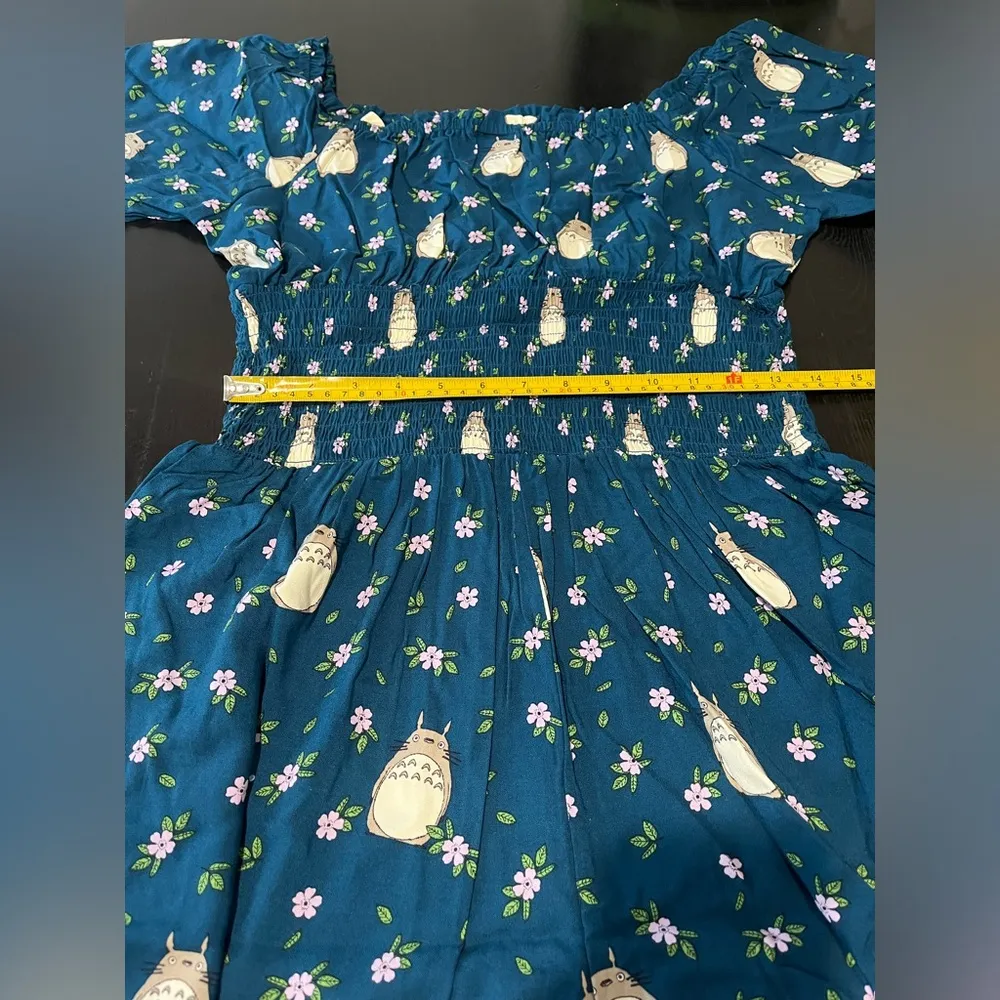 Studio Ghibli My Neighbor Totoro Floral Allover Print Romper - Image 9