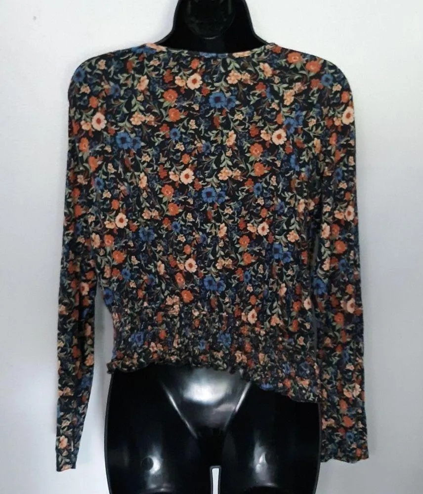 American Eagle floral crop top - Image 4