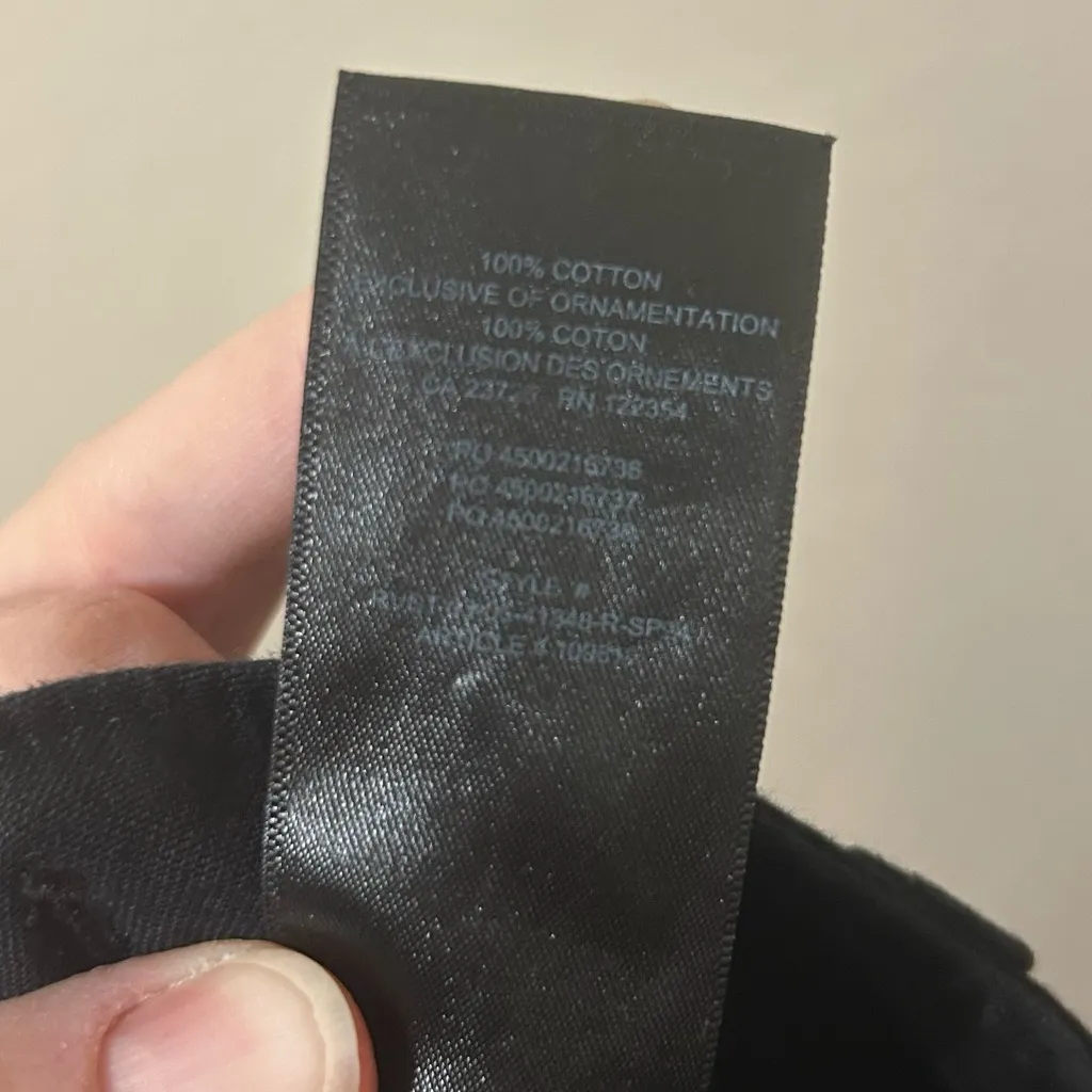 TNA Aritzia Womens Supply Cotton Cargo Pant in Black - Image 8