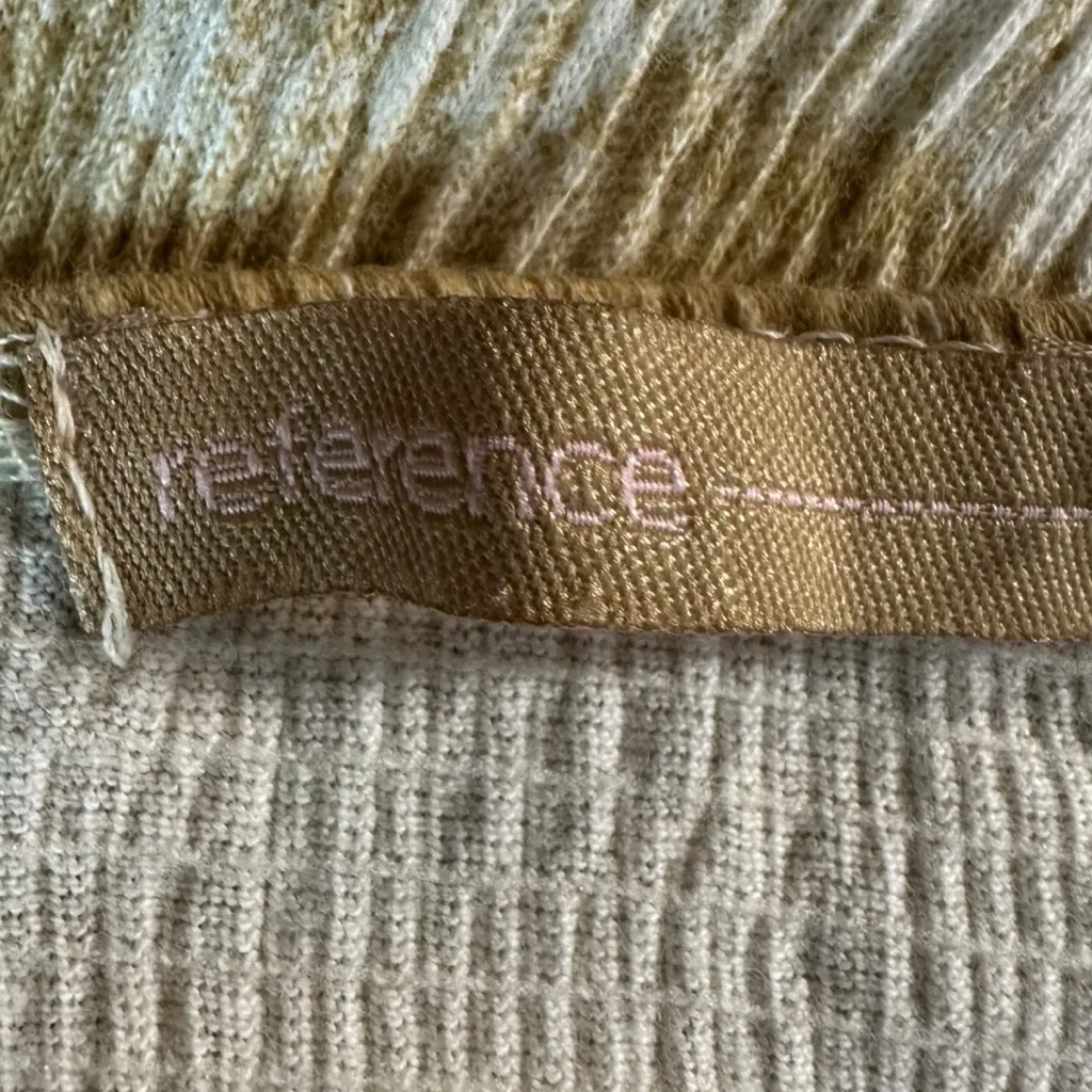 Vintage 90s Y2K Reference Bohemian Retro 70s Halter Top Size Medium USA Beach Brown - Image 5