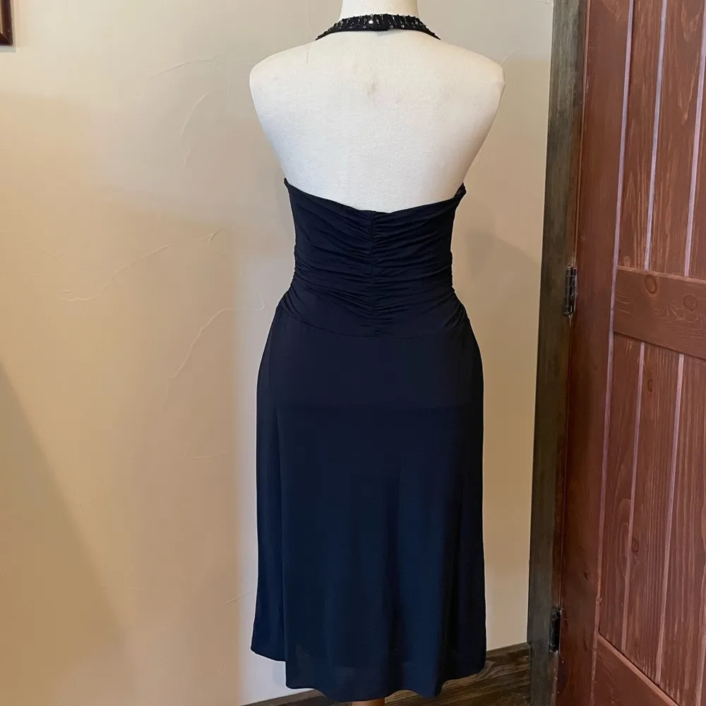 BCBGMAXAZRIA Formal Halter Dress - Image 8