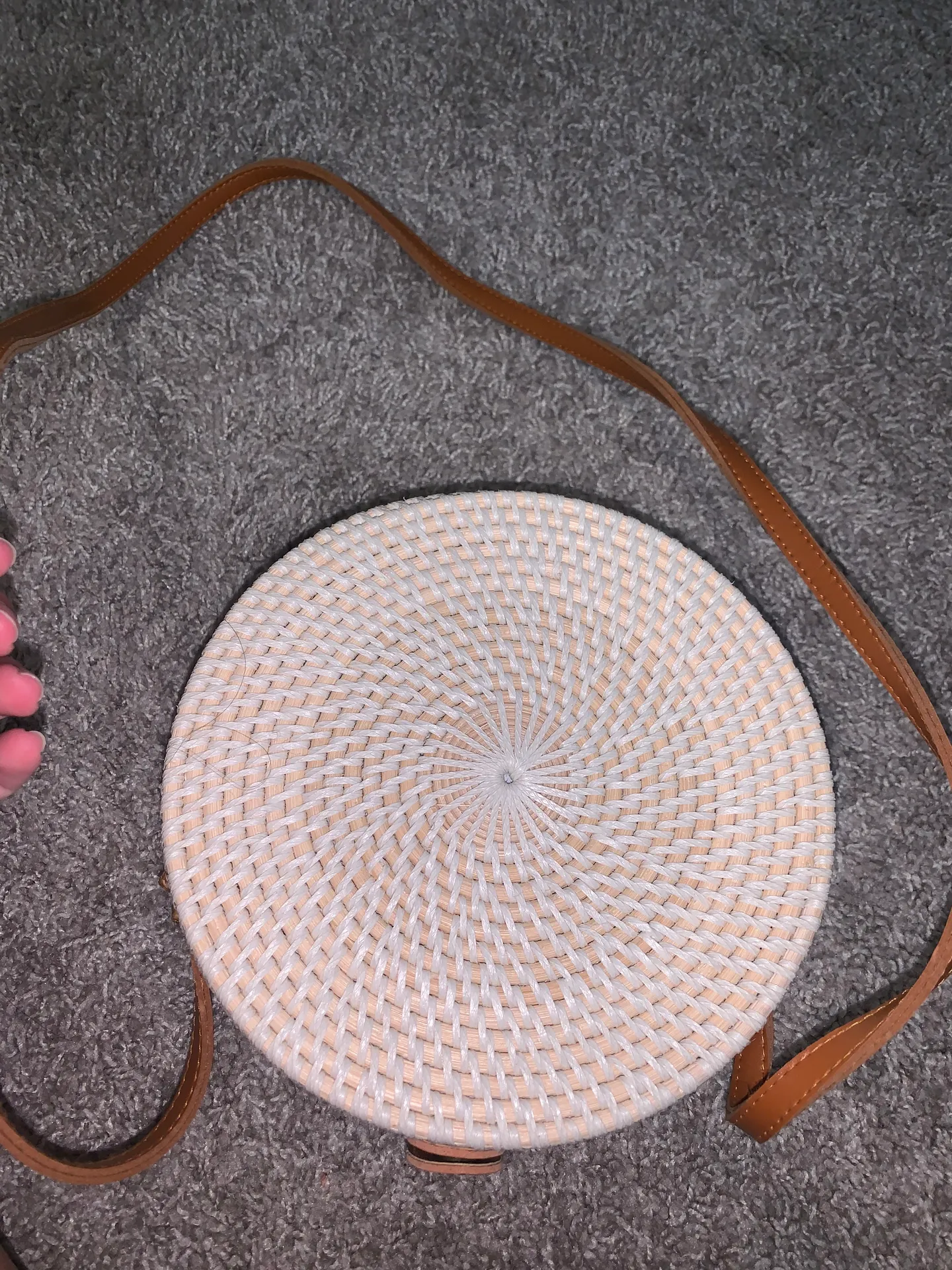 Francesca's Wicker Purse - Image 3