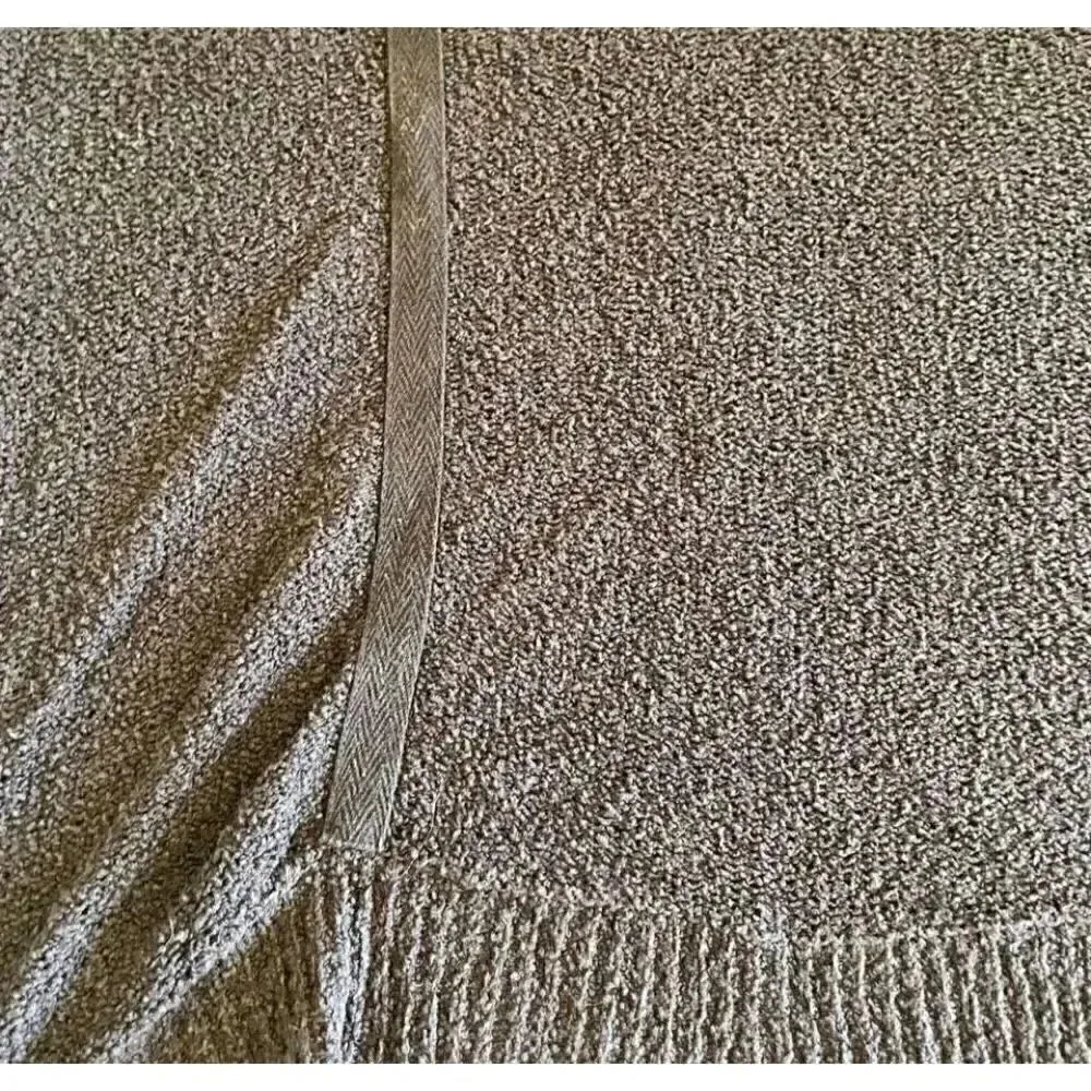 Free People Brown Cowl Neck Sweater High Low Bohemian Festival Gypsy Size S #126 - Image 5